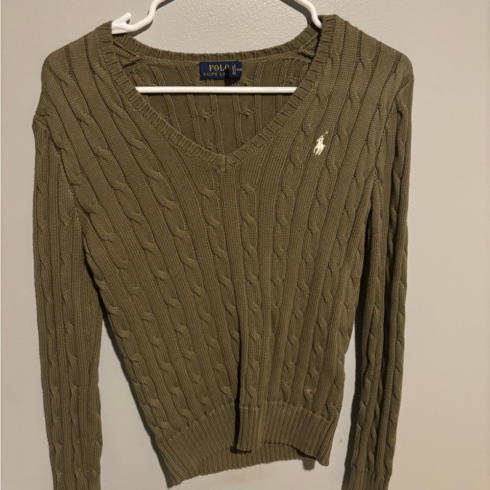 Polo by Ralph Lauren Olive Sweater